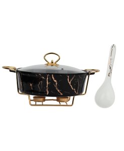 سوپ خوری چینی وارمردار طرح ماربل