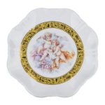 پیش‌دستی و پیاله چینی طرح آنجل